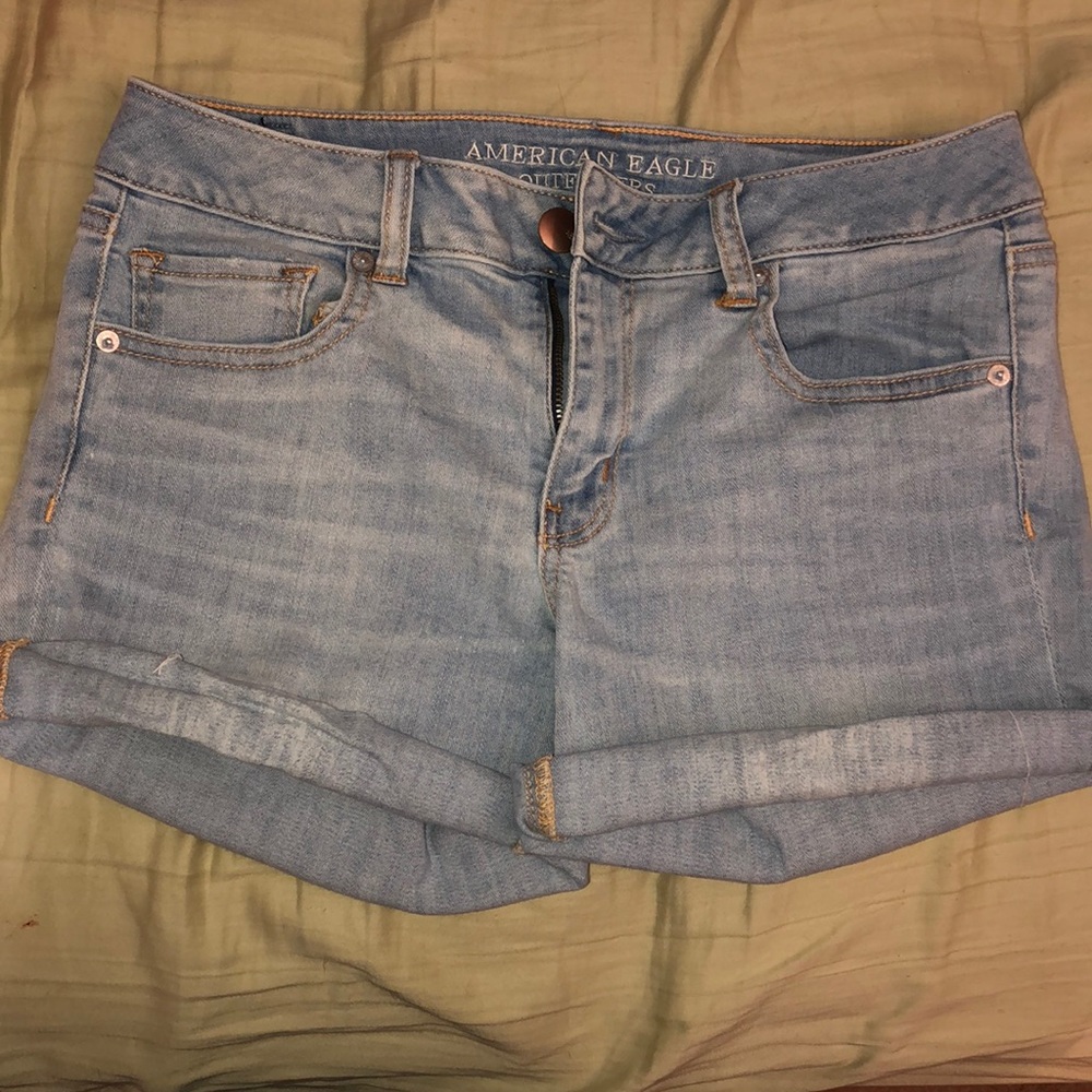 American eagle denim shorts